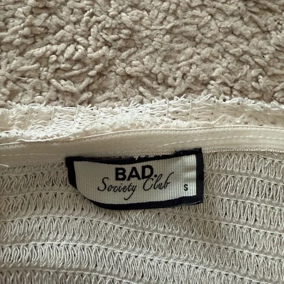 Bad Society Club Beige Paco Dress - Picture 4 of 4